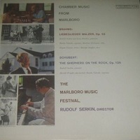 �Columbia  : Serkin, Fleisher - Brahms, Schubert