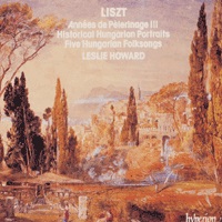 Hyperion : Howard - Liszt Volume 12 - Hungarian Portraits and Folksongs, Troisi