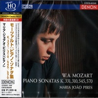 Denon Japan : Pires - Mozart Sonatas