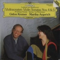 Deutsche Grammophon Japan : Argerich - Beethoven Violin Sonatas 4 & 5