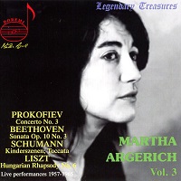 Doremi Legendary Treasures : Argerich - Volume 03