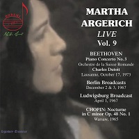 �Doremi Legendary Treasures : Argerich - Volume 09