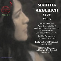 Doremi Legendary Treasures : Argerich - Volume 09