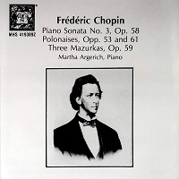 �Musical Heritage Society : Argerich - Chopin Sonata No. 3, Polonaises, Mazurkas