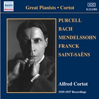 Naxos : Cortot - Mendelssohn, Cortot, Franck
