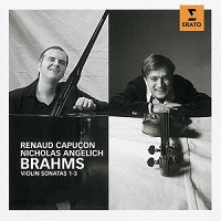 Erato Japan : Angelich - Brahms Violin Sonatas