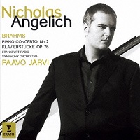 �Erato Japan : Angelich - Brahms Concerto No. 2, Klavierstucke