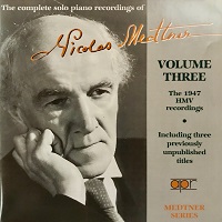 Apr : Medtner - Medtner Works Volume 03