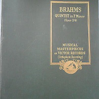  Victor : Bauer - Brahms Piano Quintet
