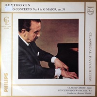 Philips : Arrau - Beethoven Concerto No. 4