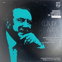 Philips : Arrau - Tchaikovsky Concerto No. 1