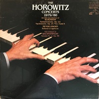 RCA : Horowitz - 1979 & 1980 Concerts