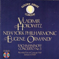 RCA : Horowitz - Rachmaninov Concerto No. 3
