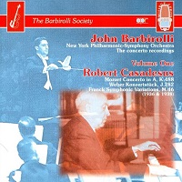 Apr Barbirolli Society : Casadesus - Mozart, Franck, Weber