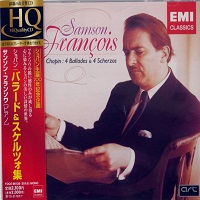 EMI Japan : Francois - Chopin Ballades & Scherzi