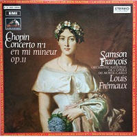 La Voix de Son Maitre : Francois - Chopin Concerto No. 1