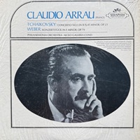 Seraphim : Arrau - Tchaikovsky, Weber