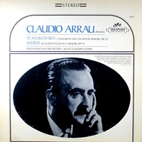 Seraphim : Arrau - Tchaikovsky, Weber