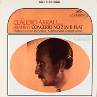 Seraphim : Arrau - Brahms Concerto No. 2