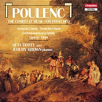 �Chandos : Tanyel, Brown  - Poulenc Works for Two Pianos