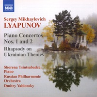  Naxos : Tsintsabadze - Lyapunov Concertos 1 & 2, Rhapsody