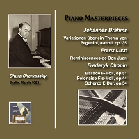 �Jube : Cherkassky - Brahms, Liszt, Chopin