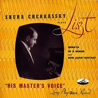 HMV : Cherkassky - Liszt Sonata, Fantasy