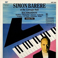 Apr : Barere - Rachmaninov, Schumann, Bach