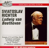 �AS Disc Richter Edition : Richter - Volume 01