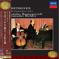 �Decca Japan : Richter - Beethoven Cello Sonatas