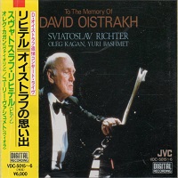 �JVC : Richter - In Memory of Oistrakh