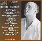 Living Stage : Richter - Beethoven, Chopin, Franck