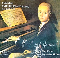 Melodiya : Richter - Mozart Violin Sonatas