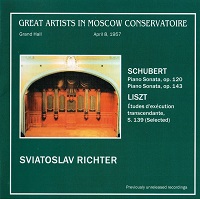 �Moscow Conservatory Records : Richter - Liszt, Schubert