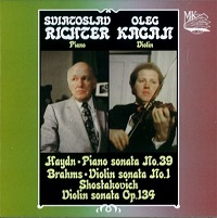 �Olympia : Richter - Brahms, Haydn, Shostakovich