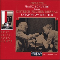 �Orfeo : Richter - Schubert Lieder
