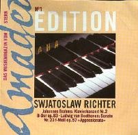 Amadeo : Richter - Brahms, Beethoven