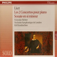 �Philips Digital Classics Solo : Richter - Liszt Sonata, Concertos