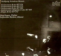 �Eterna : Richer - Mozart Violin Sonatas