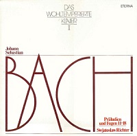 �Eterna : Richter - Bach Well-Tempered Clavier Book II 11-18
