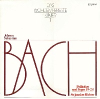 �Eterna : Richter - Bach Well-Tempered Clavier Book II 19-24