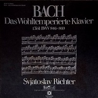 Eurodisc : Richter - Bach Well-Tempered Clavier Book I