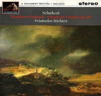 HMV : Richter - Schubert Wanderer Fantasy, Sonata No. 13