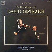  JVC : Richter - In Memory of Oistrakh