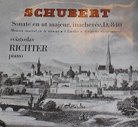 Le Chant du Monde : Richter - Schubert Works