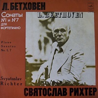 Melodiya : Richter - Beethoven Sonatas 1 & 7