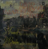 �Melodiya : Richter - Brahms, Franck