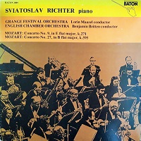 �Baton : Richter - Mozart Concertos 9 & 27