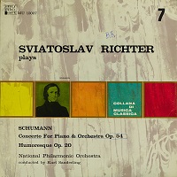Vedette Records : Richter - Schumann Concerto