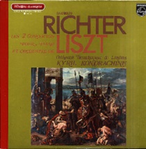 �Philips : Richter - Liszt Concertos 1 & 2